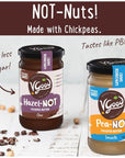 VGood PeaNOT and HazelNOT Choc Butter  Plantbased Nutfree Peanutfree Spread pack of 1 Chocolate