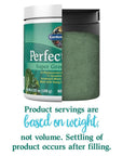 Garden of Life Perfect Food Super Green Formula - 14 Servings | 45 Superfoods, Greens, Fruit & Veggie Juice Superfood Powder Supplement, Probiotics & Organic Spirulina for Digestion & Immune Health