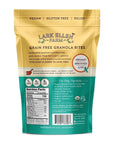 Lark Ellen Farm Vanilla Cinnamon Grain Free Granola Organic Raw Sprouted Certified Organic Low Sugar Vegan Granola Clusters Paleo Granola Crunchy Gluten Free Granola Bites for Cereal or Yogurt 8 oz 6 Pack