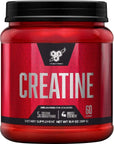 BSN Micronized Creatine Monohydrate Powder, Unflavored, 2 Months Supply-60 Servings, 10.9 ounce