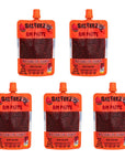 Salteez Rim Paste  Watermelon Chamoy Rim Paste for your Beers Seltzers Drinks Snacks and more 5 Pack