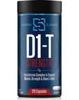 Siren Labs D1-T Strength Testosterone Booster for Men Mass Gainer with D-Aspartic Acid - Monster Muscle Mass-Building - Test Booster Suppression of Estrogen Anabolic Muscle Growth (120 Capsules)