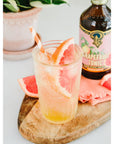 Portland Syrups Grapefruit Tonic Syrup  Craft Delicious Cocktails Mocktails Tea Soda Coffee Drinks and More  12 oz with 24 Servings Pack of 2