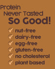 No Nuts! 100% Nut Free Dairy Free Vegan Protein Bars, Chocolate Caramel Mocha 12-Pack, Organic, Kosher, Egg-Free, Non-Gmo & Dairy-Free Protein Bars