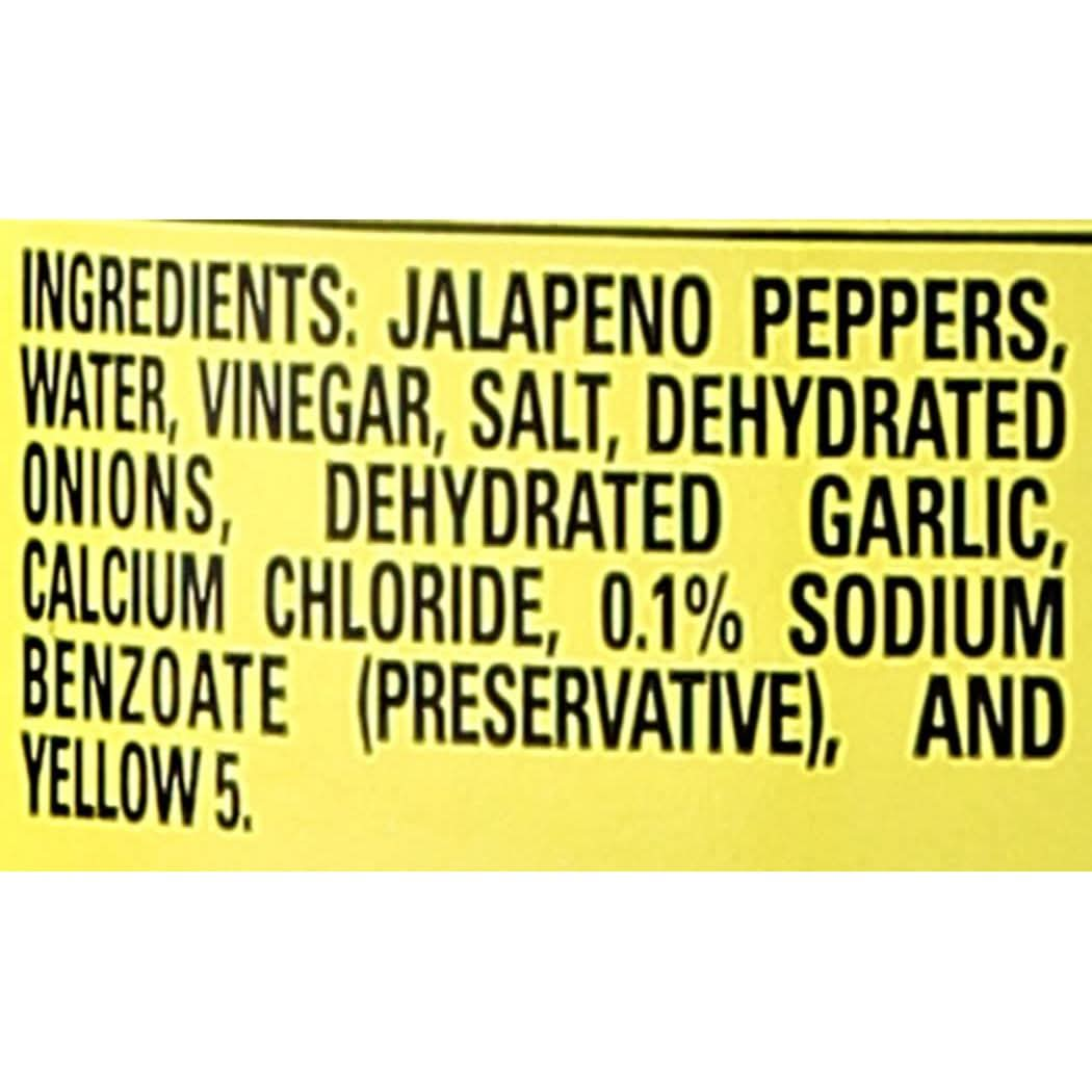 Diced Jalapeno Peppers Net Wt 12 FL OZ Pack of 2