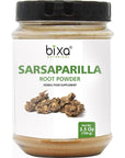 bixa BOTANICAL Sarsaparilla Root Powder (HEMIDESMUS INDICUS) - 100g(3.5 Oz) Pack of 1