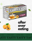 Tisan After Overeating Tihveps Apricot Tea  2 boxes total 40 tea bags