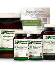 Standard Process Purification Kit with SP Complete and Whole Food Fiber - Weight Management and Detox and Liver Support with Milk Thistle, Whey Protein, Fiber, Choline, and Calcium