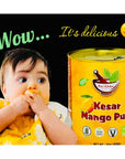 Desi Kitchen Mango Pulps Delicious flavor By Rani Foods Inc Kesar Mango Pulp 30oz