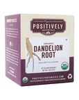 Organic Positively Botanicals Company Dandelion Root Tea Bags 20 Count