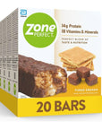 ZonePerfect Protein Bars - 20 Bars