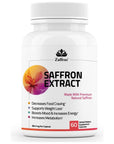 Zaffrus - Pure Saffron Extract to Enhance Mood, Eye Support, General Health Support. 60 Dietary Capsules (88.5 mg)