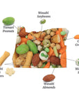 Oregon Farm Fresh Snacks Wasabi Pea Mix and Crackers  Locally Sourced and Freshly Made Wasabi Snacks Including Wasabi Peanuts Peas and Crackers  Enjoy Healthier Snacking 14 oz