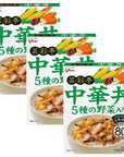 Ninjapo Saisaitei Starchy Sauce Rice Bowl 3pcs Japanese Retort Pouch Food Glico