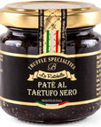 La Rustichella  Black Truffle Paté White Truffle Paté and Black Sliced Truffle Set 270g  952 OZ  Vegan Gluten Free Cholesterol Free