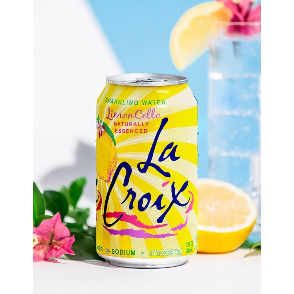 LaCrox LimonCello Sparkling Water 12 fl oz Per can  12 cans 144 fl oz in total