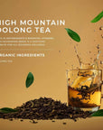 High Mountain Oolong Tea 529 oz 70 cups  A Smooth and Creamy Cup of Elegance offering Relaxation  Boost in Immunity  Oolong Tea Loose Leaf Mildly Caffeinated by Gya Tea Co