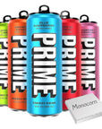 Monocorn Packed Prime Hydration Drink Energy Cans Flavor Variety Pack  200mg Caffeine Zero Sugar 300mg Electrolytes Vegan  12 Fl Oz Cans 10