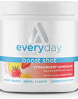 TransformHQ Everyday Boost Shot 28 Servings Strawberry Lemonade  NonGMO GlutenFree