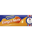 McVities Ginger Nut 250G Pack of 3Packed For Zuvo