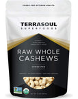 Terrasoul Superfoods Organic Raw Whole Cashews, 32 oz./2lb