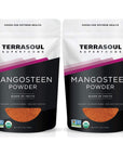 Terrasoul Superfoods Mangosteen Fruit Powder Organic 12 Ounces