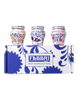 Fabbri Variety Pack Amarena Cherries in Syrup Strawberries in Syrup and Ginger in Syrup three jars of 8oz each