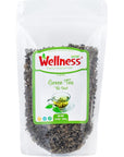 Wellness Loose Leaf Green Tea 740 oz 210g with Whole Flowers  Delightful Floral Aroma  Flavor AntioxidantRich Herbal Beverage for Wellness Relaxation  Enjoyment