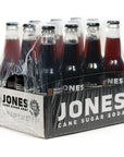 Jones Soda Co Root Beer Soda Flavor  100 Cane Sugar Soda  Craft Soda Pop  Soda Soft Drinks  12 Oz Glass Bottle Soda  12 Pack Soda