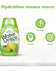 SweetLeaf Water Drops Lemon Lime  Water Enhancer Sugar Free Stevia Water Flavoring Drops 162 Oz Ea Pack of 3