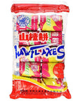 Haw Flakes Chinese Sweets Made From the Fruit of the Chinese Hawthorn Pack of 4