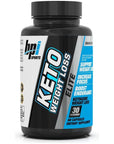 BPI Sports Keto Weight Loss Elite - Burn Fat for Fuel.