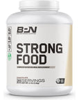 Bare Performance Nutrition Strong Food Complete Nutrition Meal Replacement, Fuel Performance & Maximize Recovery with Protein, Carbohydrates, & Healthy Fats, Chocolate, 20 Servings