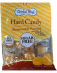 Coastal Bay Sugar Free Butterscotch Flavored Hard Candy 3 bags