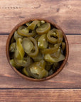 Sadaf Pickled Jalapeno Peppers  Slice Pickled Jalapeño Peppers for Cooking and Food Flavoring  Kosher  105 Oz Jar