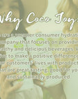 CoCo Joy Lean Coconut Water 100 Coconut Water Zero Sugar Added Fresh LowCarb HighCalcium NutrientRich CoconutWater Drink with Electrolytes Potassium and Other Nutrients 12 pack