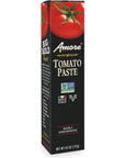 Amore Vegan Tomato Paste In A Tube  Non GMO Certified and Made In Italy Pack of 1