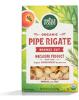 Whole Foods Market, Organic Pipe Rigate, 16 Ounce