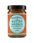 Maya Kaimal Butter Masala Sauce, 12.5 oz, Mild Indian Simmer Sauce with Creamy Tomato and Ginger. Vegetarian, Gluten Free