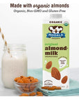 Mooala – Organic Almondmilk, Unsweetened - 32oz (Pack of 6)