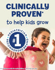 PediaSure Grow & Gain with Fiber, 3g Fiber to Support a Healthy Digestive System, Nutrients for Immune Support, Kids Nutritional Shake, DHA Omega-3, Non-GMO, Vanilla, 7.4 fl oz (Pack of 24)