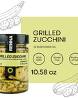 Renna Marinaded Grilled Zucchini in Oil 1058 oz Readyto eat Authentic Culinary Excellence from Italy jarred antipasto Experience the Rich Flavors of the Mediterranean with Renna