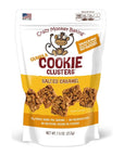 Crazy Monkey Baking  Granola Cookie Clusters  18 Grams Whole Grain  All Natural Ingredients  75 Ounce Resealable Bag  Salted Caramel