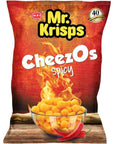 Mr. Krisps Spicy Hot Cheezo's  - 80g