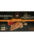 Grilled Catch Boneless Fillet Herring Steak in Olive Oil 67 oz 4 pack