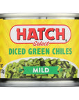 Hatch Farms Fireroasted Diced Green Chiles Mild  Pack of 3