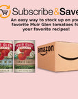 Muir Glen Organic Diced Tomatoes 145 oz Pack of 12