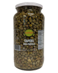 Sanniti Spanish Non Pareil Capers in Vinegar and Salt Brine  335 oz