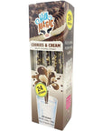 Milk Magic Cookies and Cream Flavor Milk Straws Pack of 24 Milk Flavoring Straws