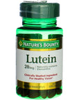 Nature's Bounty Lutein -- 20 mg - 40 Softgels